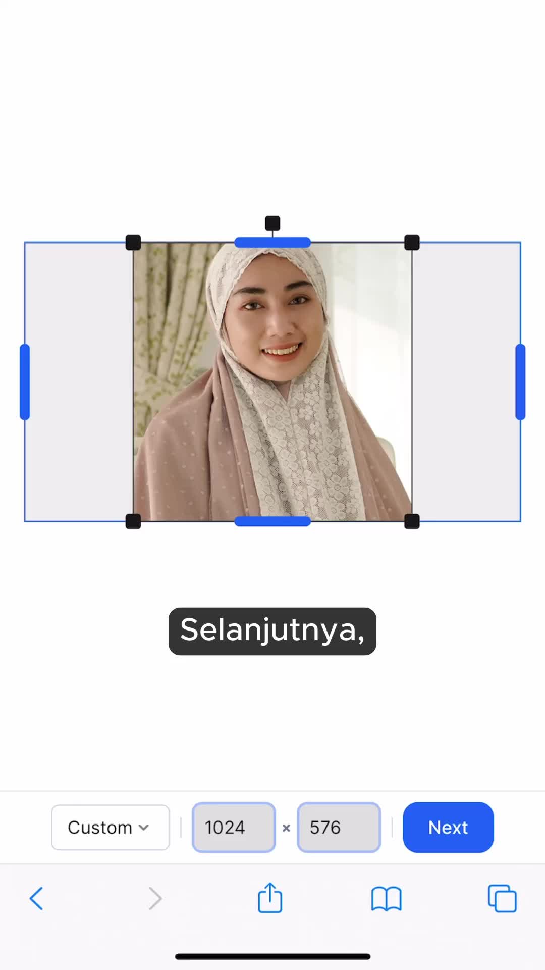 Cara memperbaiki foto yang kepotong dengan bantuan AI