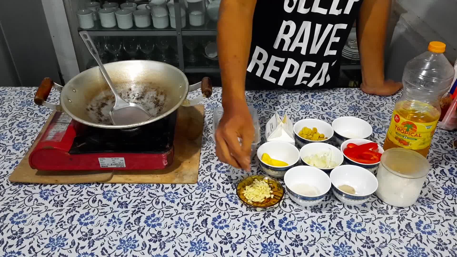 Ayam goreng saus lada putih, resep simpel dan pasti enak #onlineauditionmci8