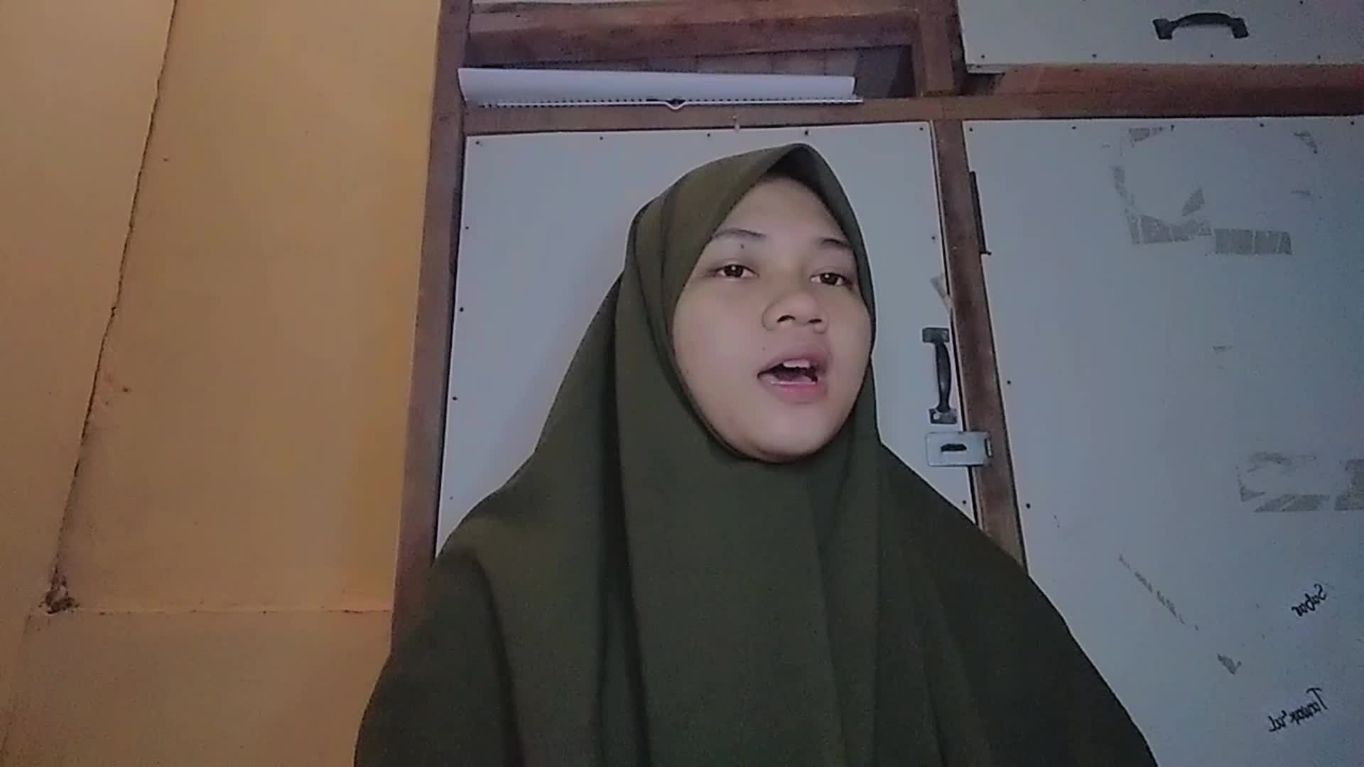 nama Diajeng Pramesti Trianingtyas umur 18 tahun asal dari pulau bawean kabupaten gresik BISMILLAH 🥰 #voiceoframadhan2021