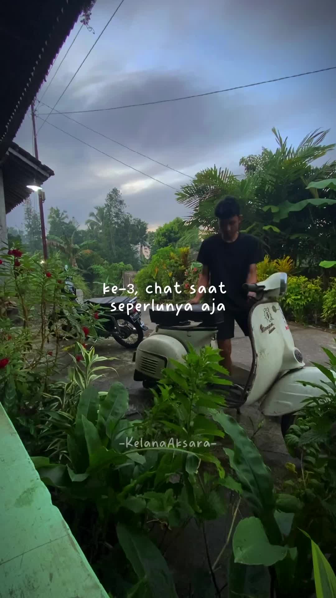 Handphoneku lagi ngerayain Nyepi