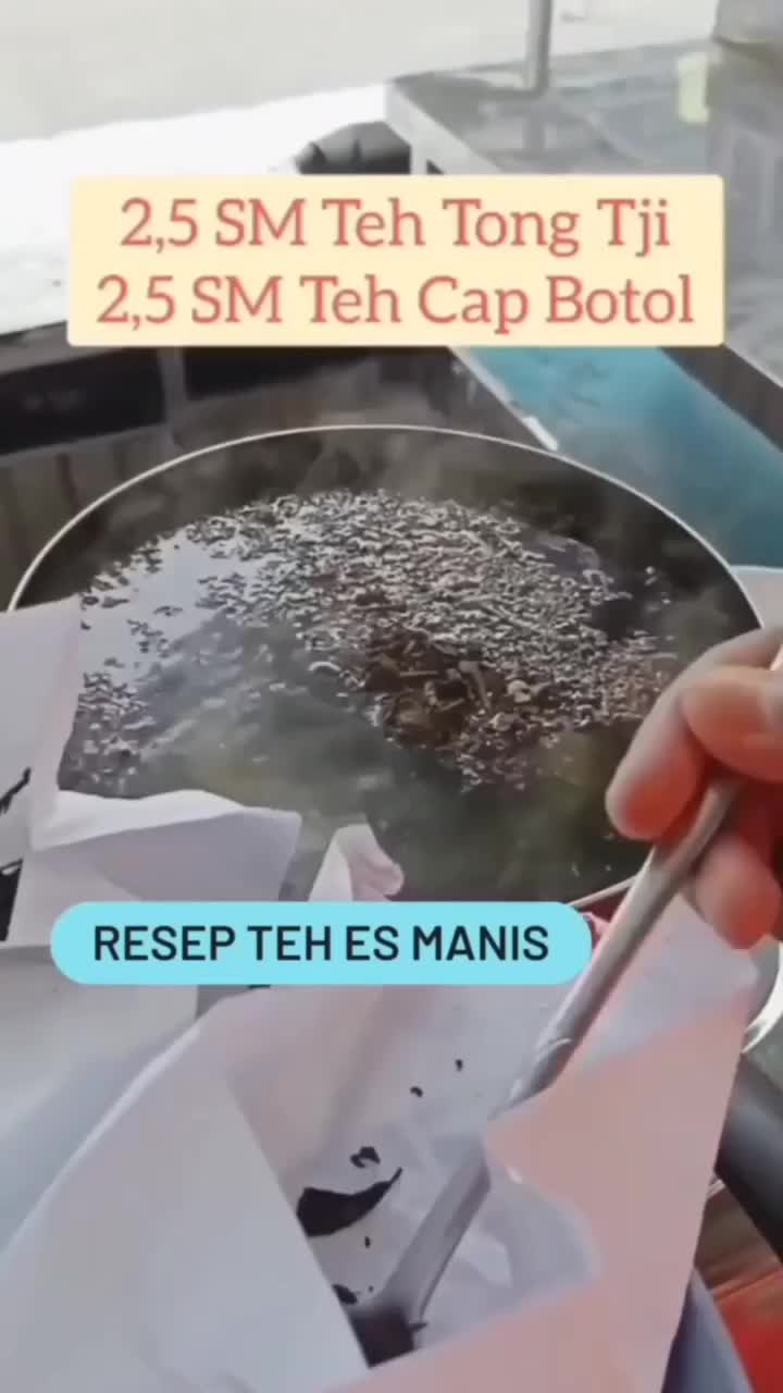 Resep Teh Supaya Berwarna Hitam