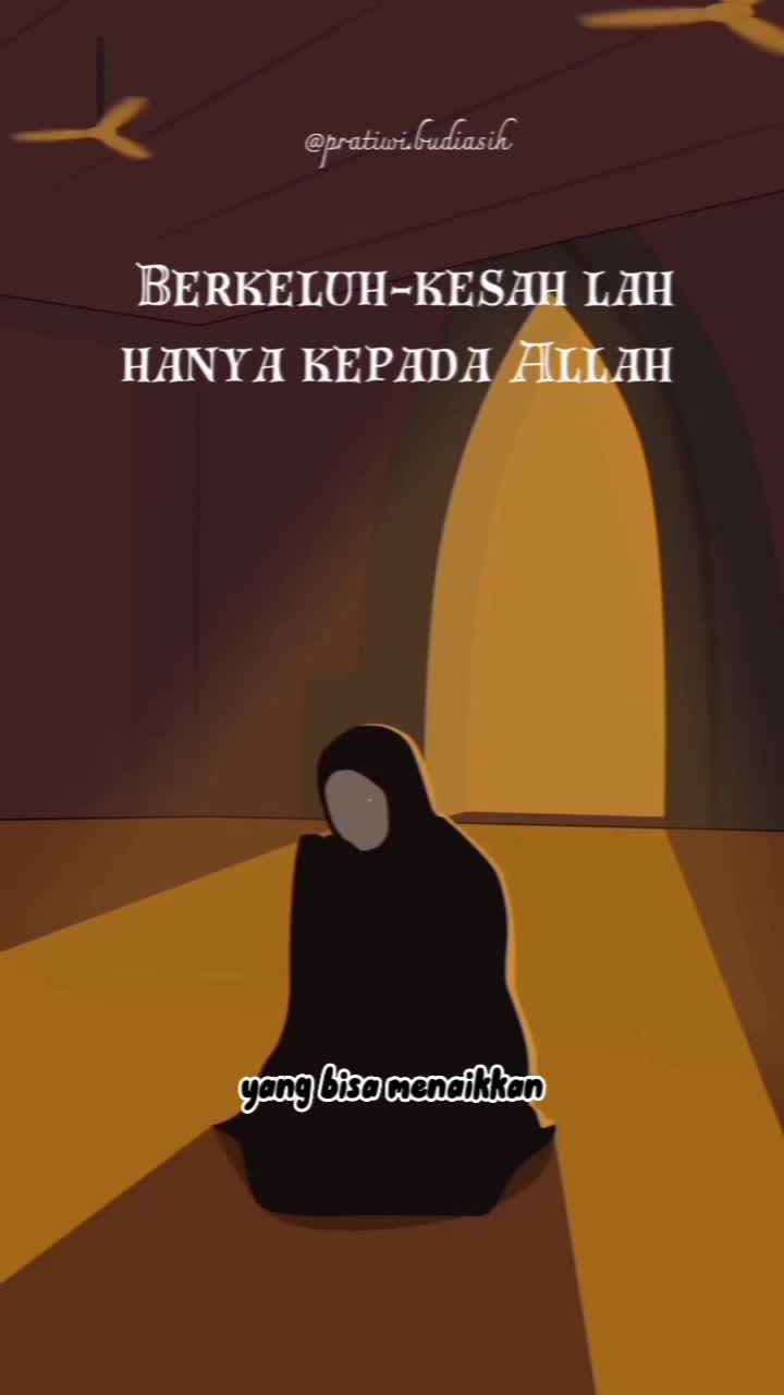 Jangan curhat sama manusia mendang-mending. Kadang malah adu nasib