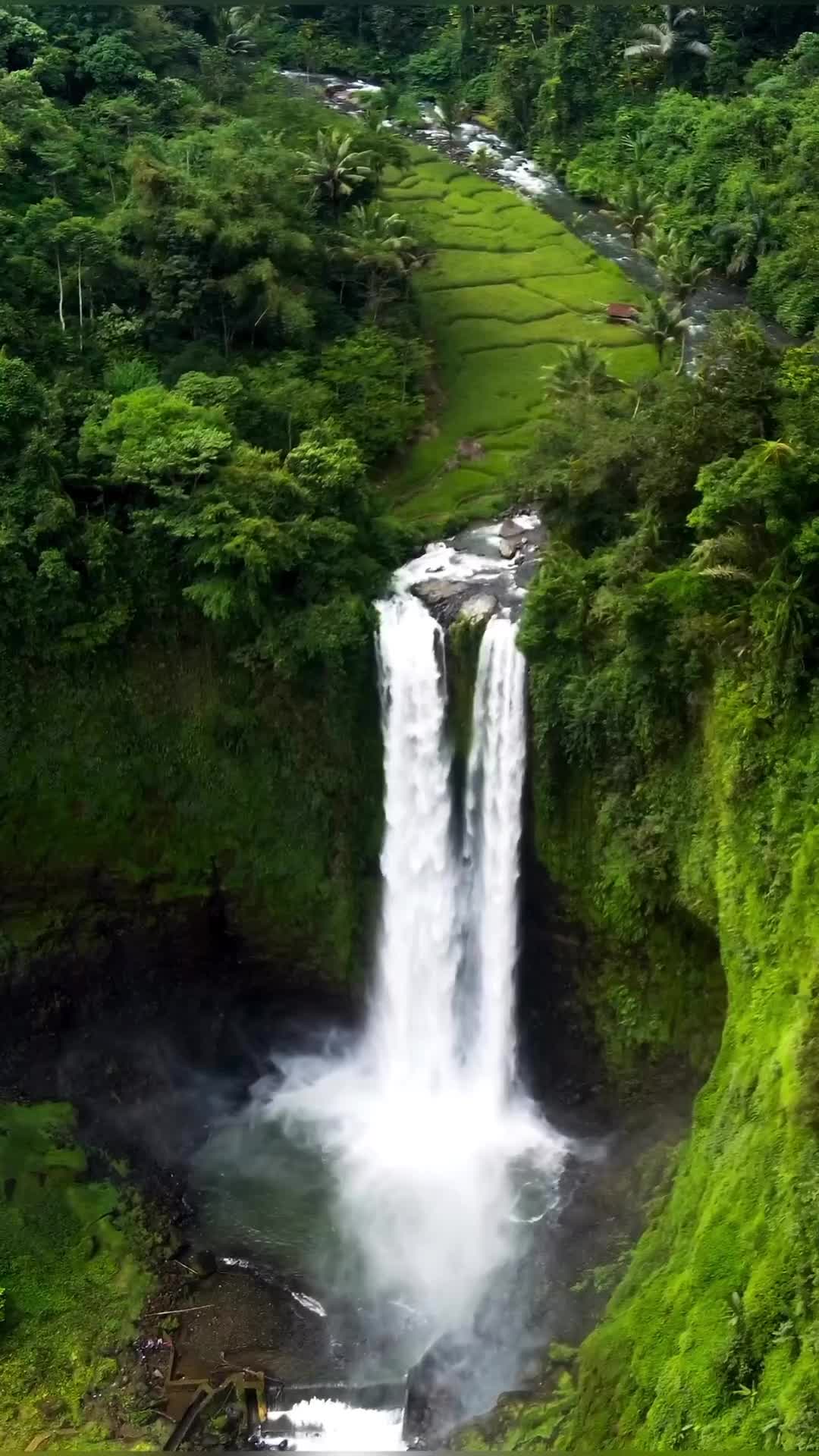 Jangan lupa kalau ke #garut mampir ke curug yang satu ini Curug Sanghyang Taraje 😍 
