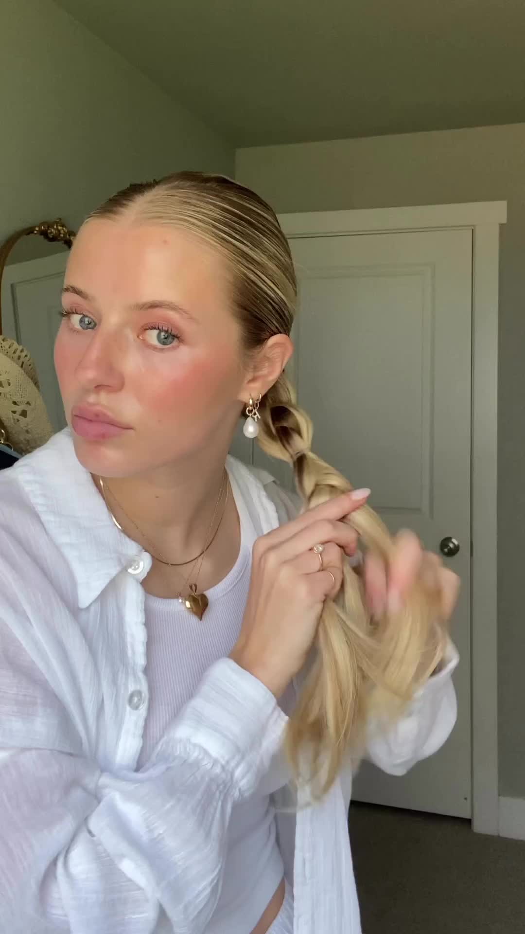 Tutorial braided ponytail