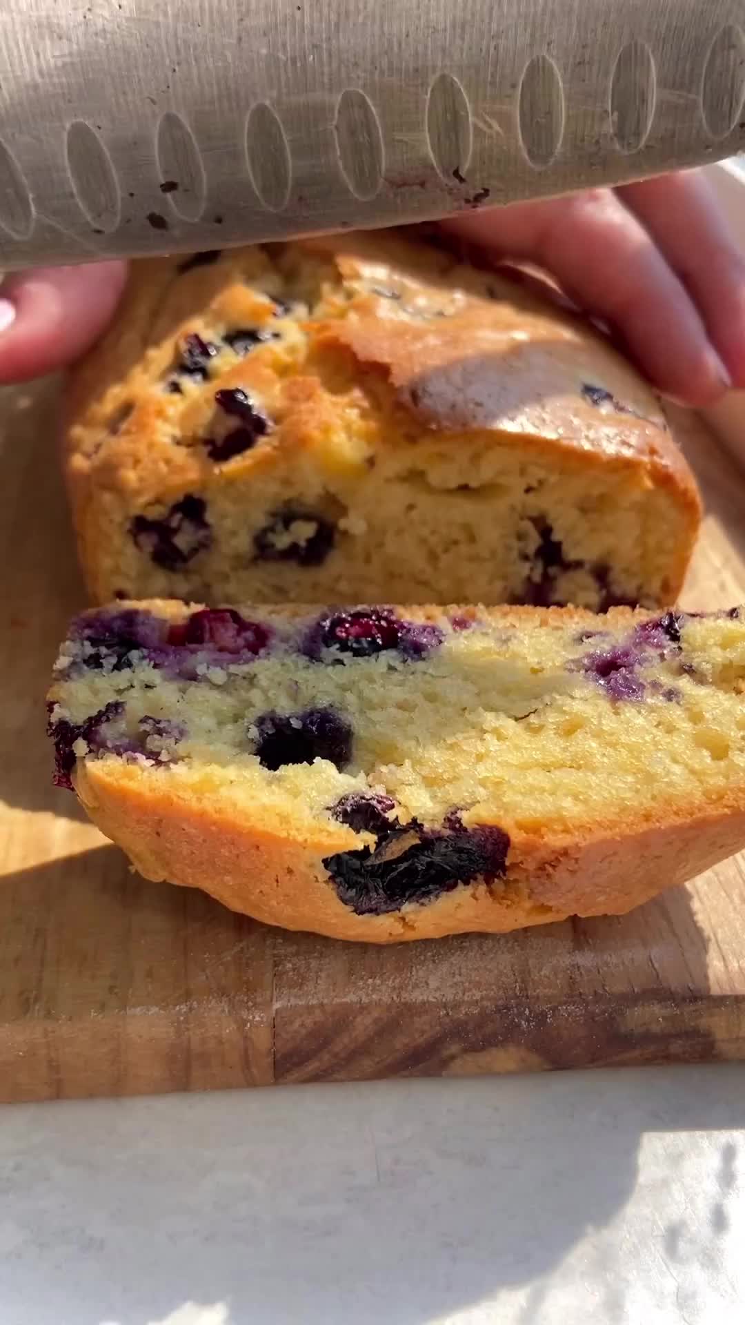 Resep blueberry loaf