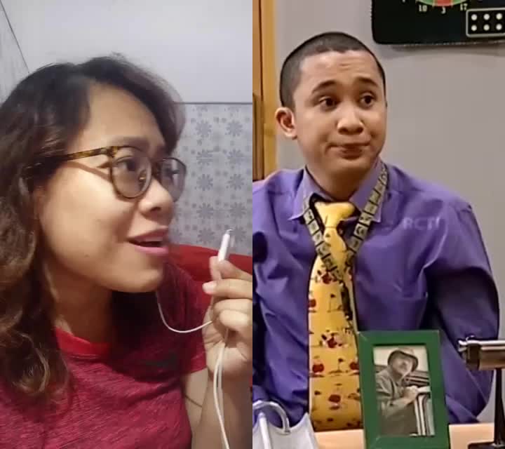 bilang ganteng aja dahhh daripada dipecat 😂😂