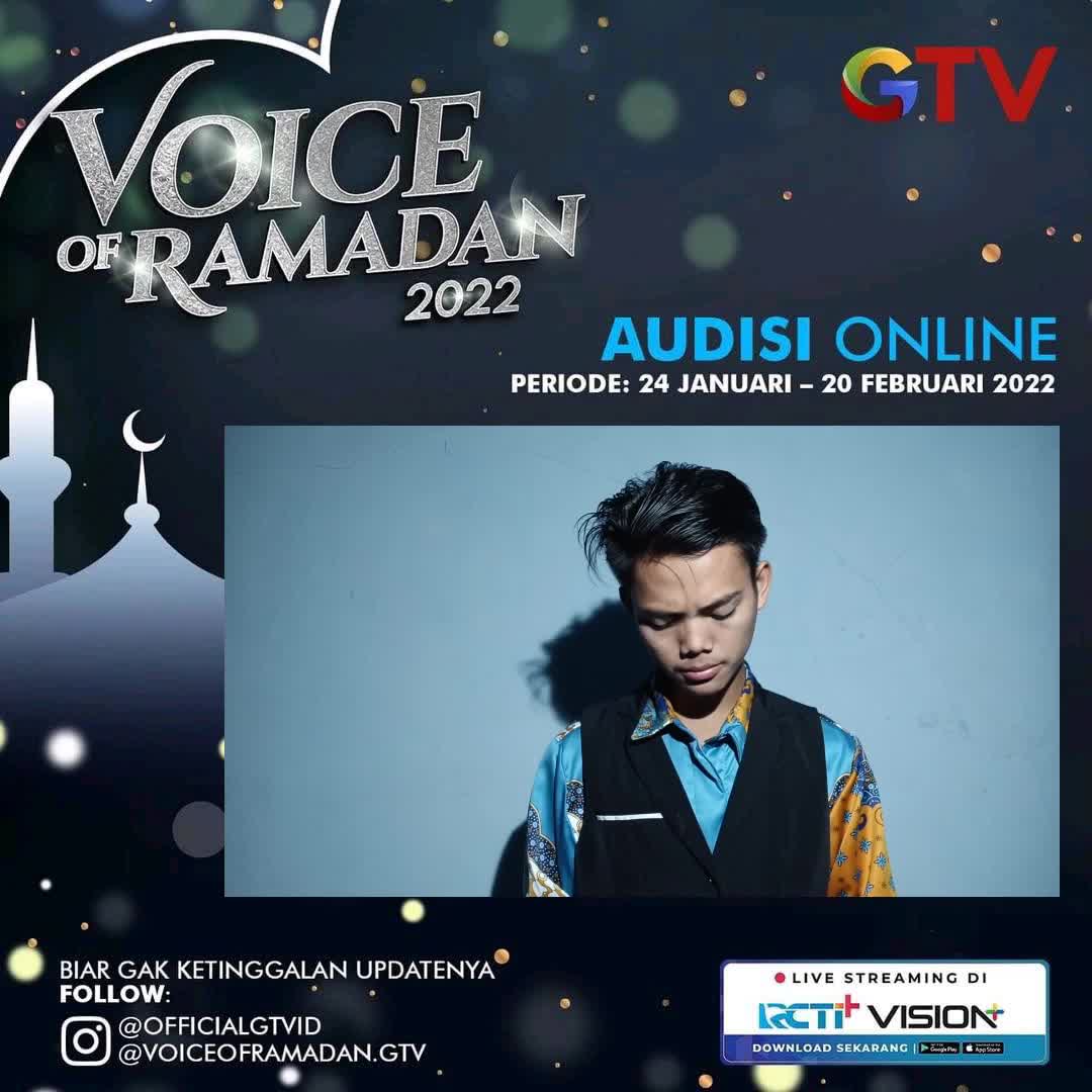 InsyaAllah Lolos Ahmad Saprudin_23_Garut_Addinulana &Buih Jadi Permadani                                   #VoiceOfRamadhan #GTV #2022