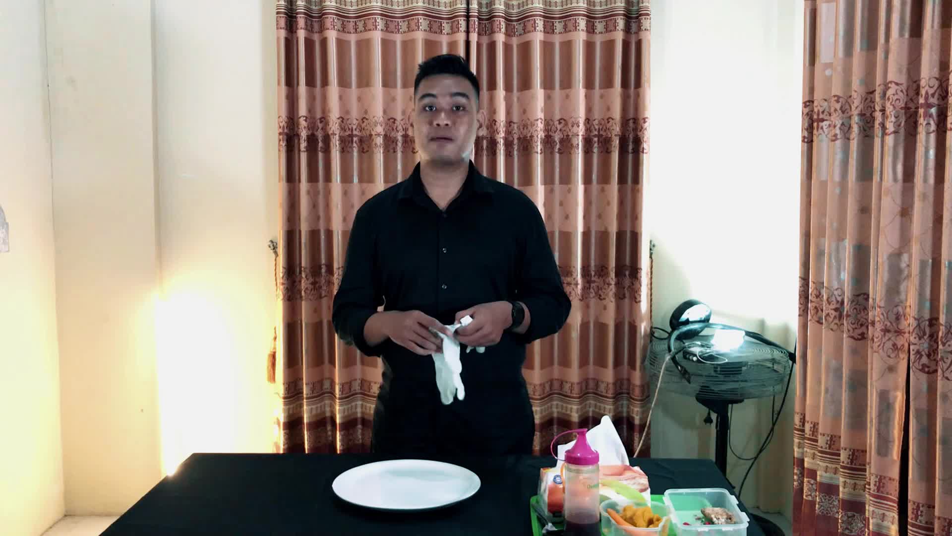 Zainul Arifin_Kota Balikpapan. Sniper Fish and smoked herbs pumpkin serve with roses sauce. #onlineauditionmci8 #onlineauditionmci8. 