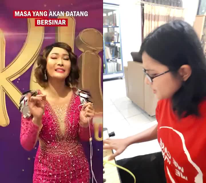 sambil main keyboard bah