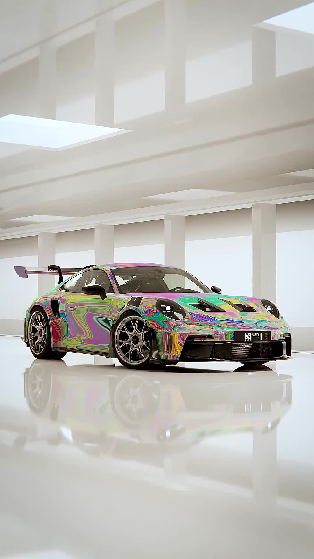 porsche disco mode