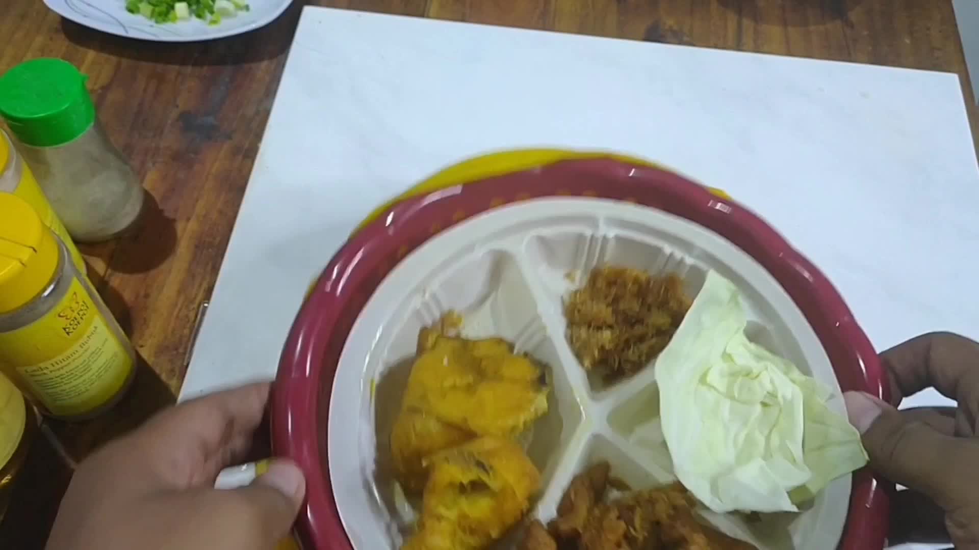 Whisnu Challenge merubah Nasi berkat menjadi Fancy Omurice with Jajangmyeon sauce #onlineauditionmci8 