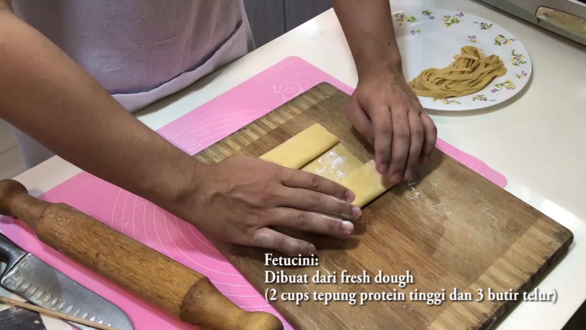 Prawn Pasta With Coconut Milk Sambal Goreng by Nathanael. #onlineauditionmci8