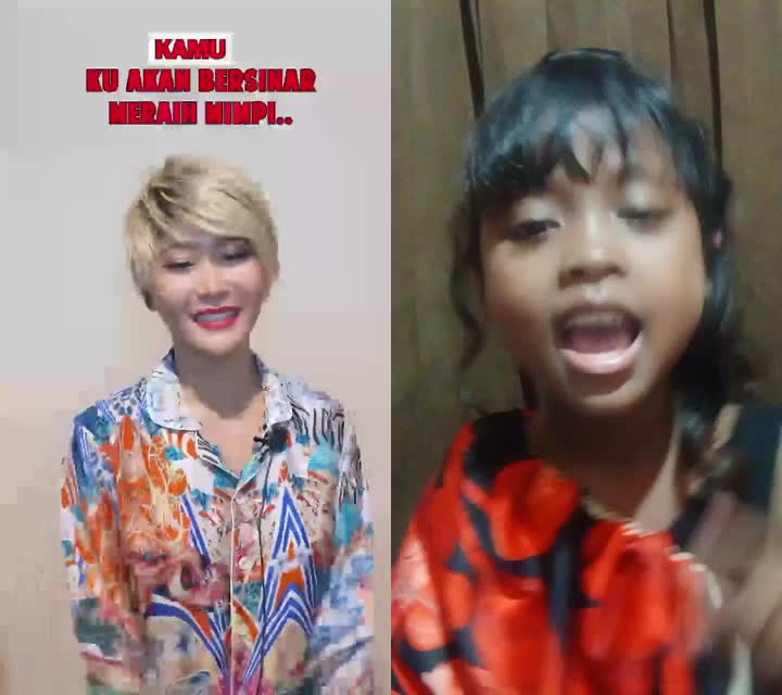 duet bareng bunda Inul