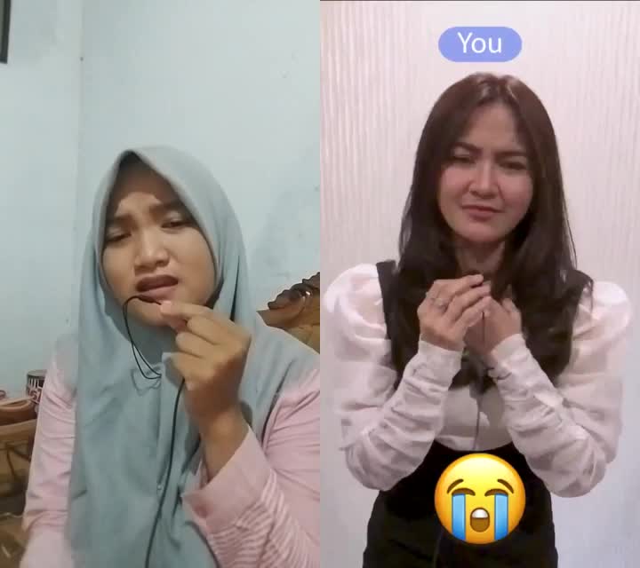 Ekspresinya campur aduk sekali ya gaess. btw kak Mahalini cantik sekali yaa