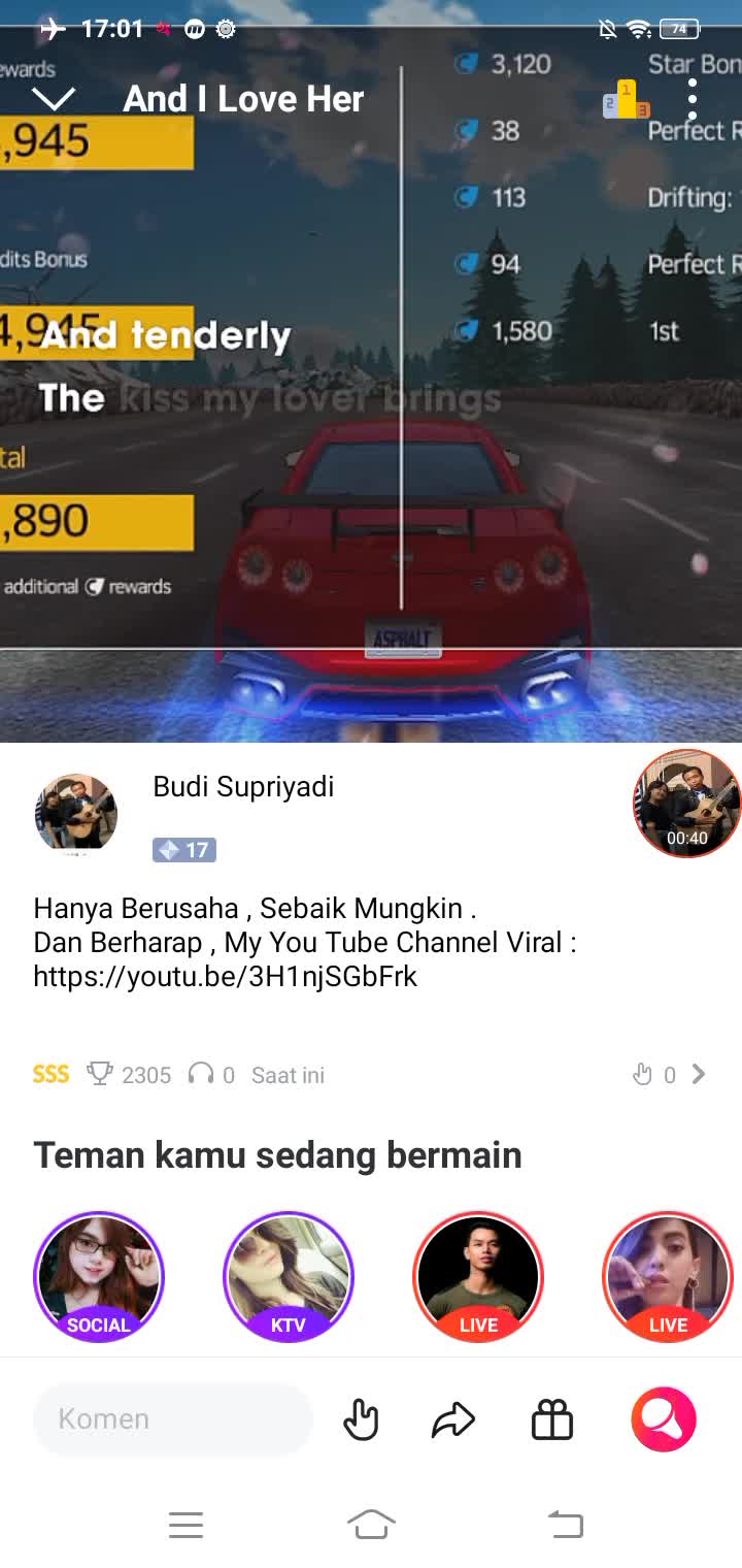 This Is My Real Vocal , Budi Supriyadi :  https://youtu.be/ABCddFK5Gfo  Don't Forget 👍 & Subscribe , X Factor 2021 Rcti Tv : Thank You .