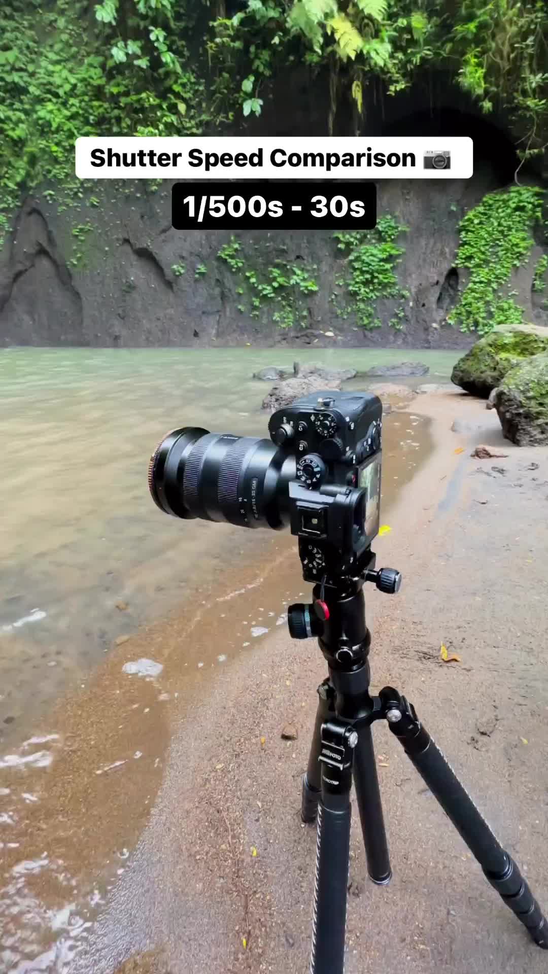 perbedaan foto dengan shutter speed beragam