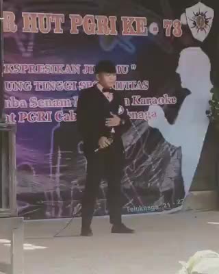 Rudi _Tangerang_" Lomba lomba selalu berjuang Al hasil Alhamdulillah" #online Audition Rising Star indonesia Dangdut