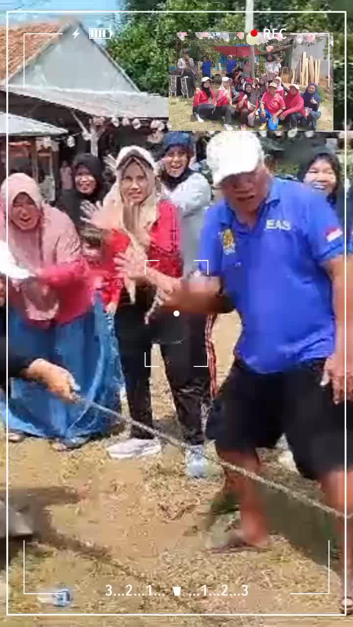 Memperingati HUT RI - 78.... semangat buibu dlm memeriahkannya🥰💪