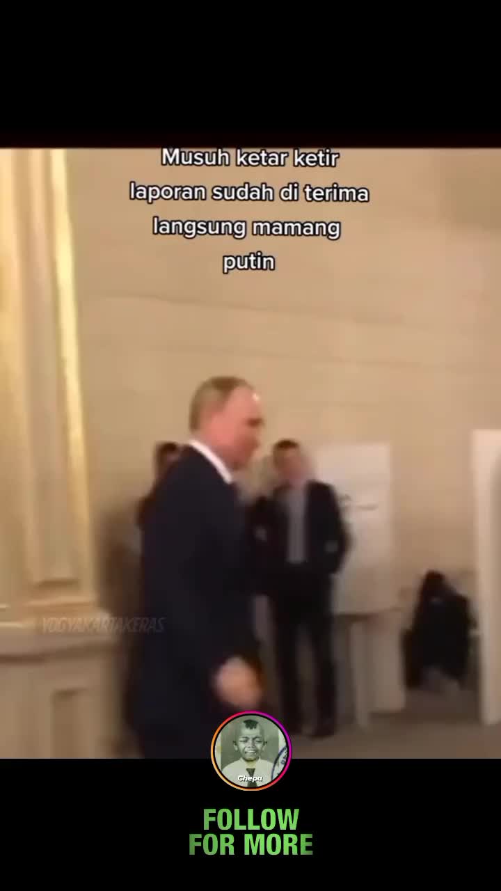 Emaknya Udah Ketemu Putin