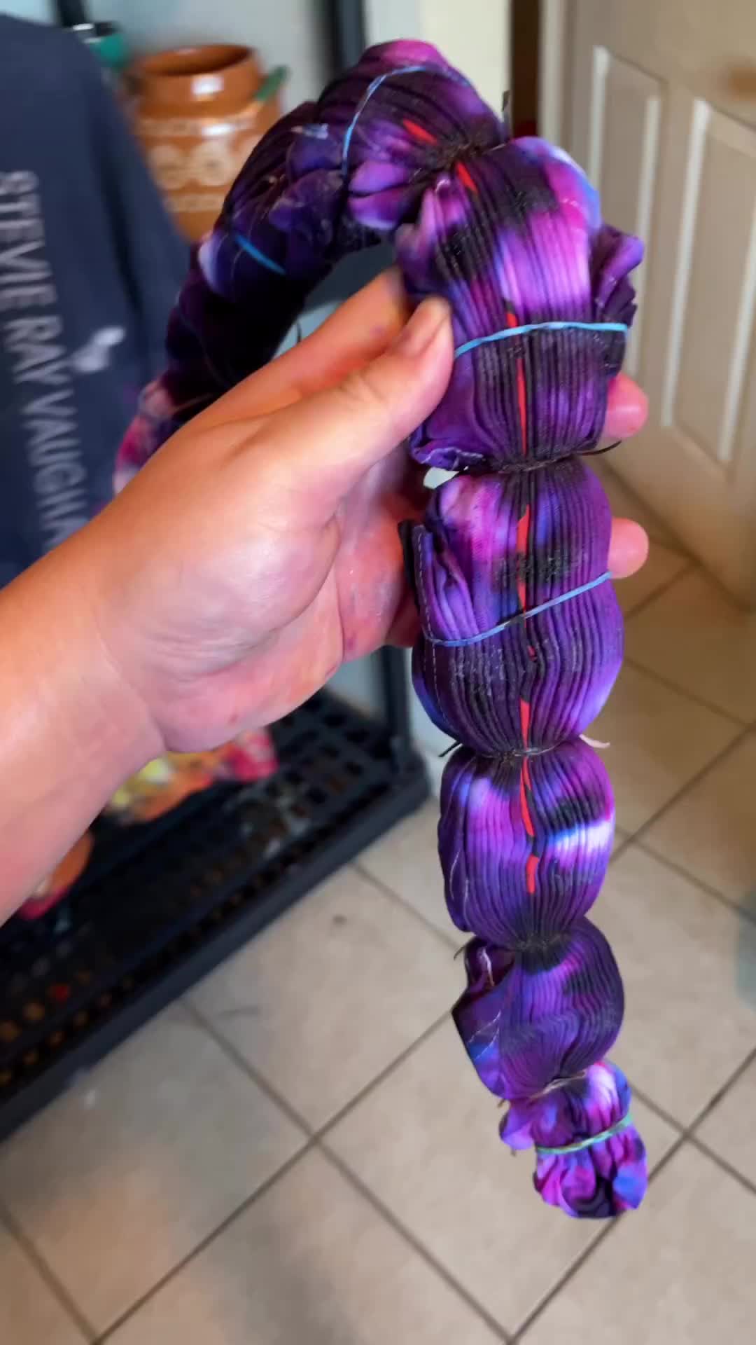 diy baju tie-dye 