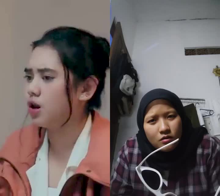 lemparin sepatu ziva 