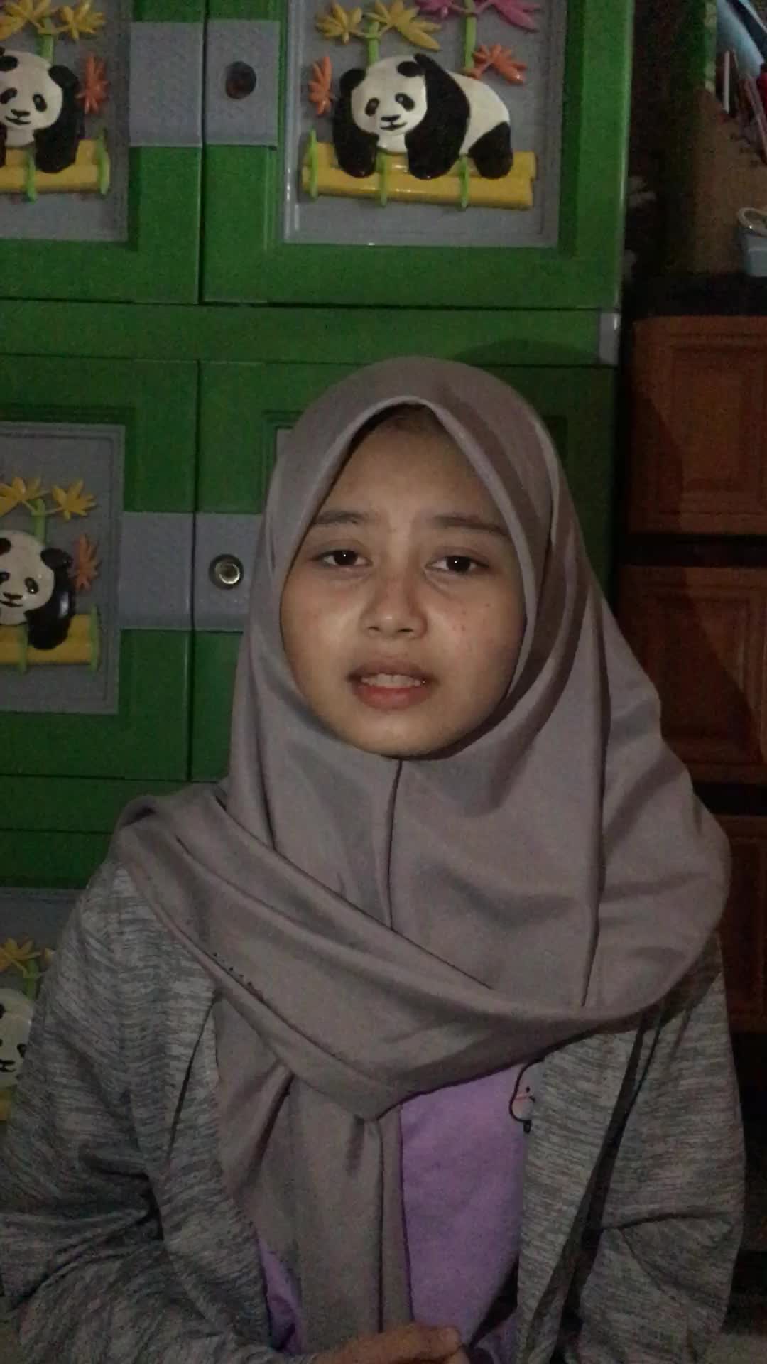 Dinda Olivia Natasya, 14 tahun, Lebak-Banten. Kulepas dengan ikhlas. ingin sukses membantu ortu #OnlineAuditionRisingStarIndonesiaDangdut