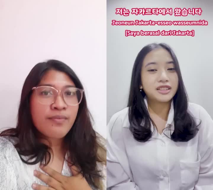 gak sia sia belajar bahasa korea 🤭