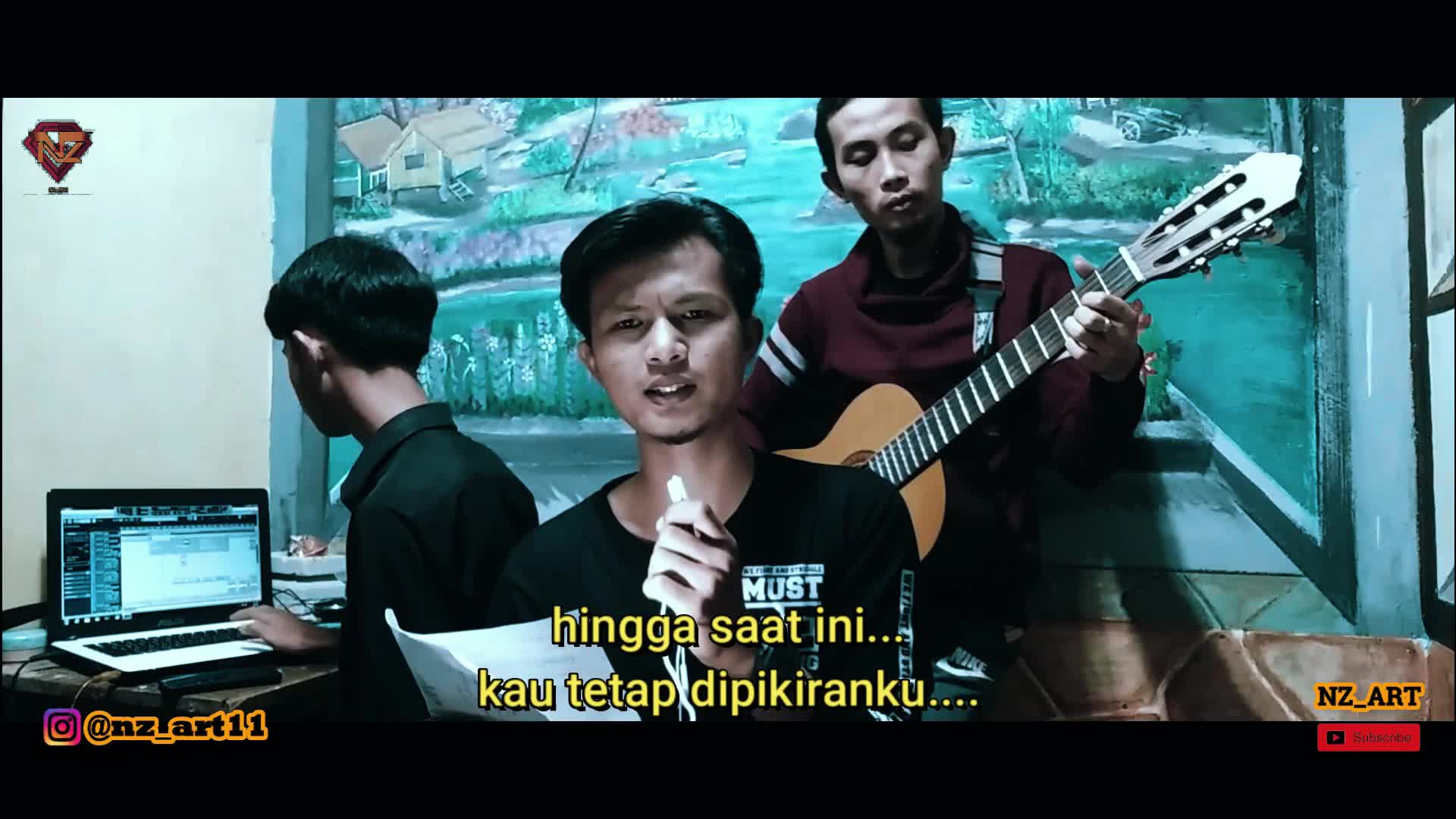 #showyourtalent cipta lagu dadakan untuk comenters