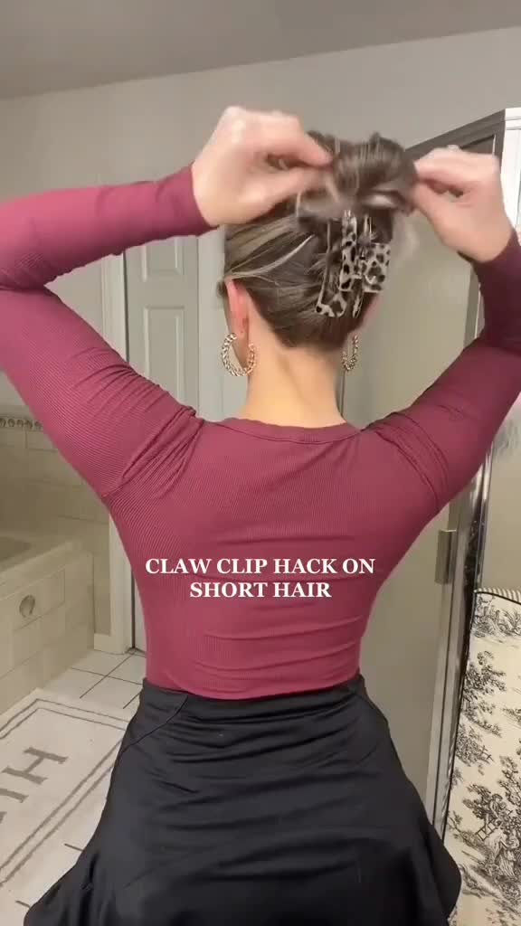 Claw clip hacks buat kamu yang rambutnya pendek