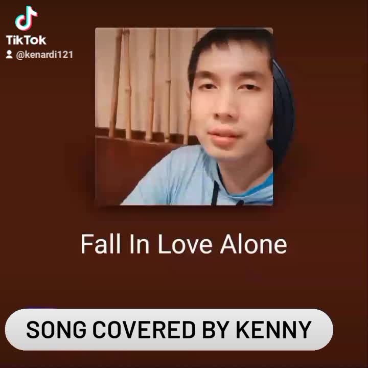Cover lagu stacey ryan - fall in love alone (dinyanyikan oleh Kenny) 