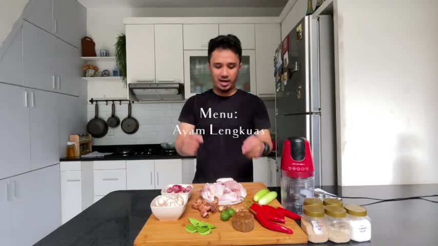 Pulang dari Canada, masak Ayam Lengkuas untuk Audisi Masterchef Season 11. Wish me luck!
