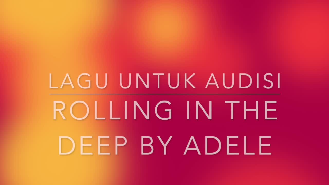 IDOL_XII HELENA SUSANTO 19 JAKARTA UTARA ROLLING IN THE DEEP BY ADELE