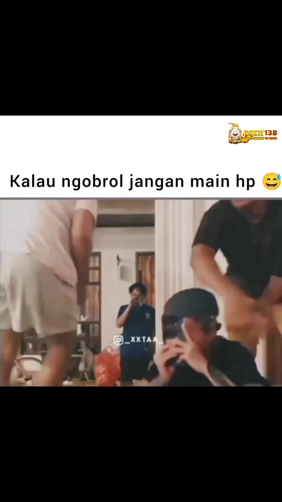 Emak gua kalo lagi ngajak ngobrol adek 