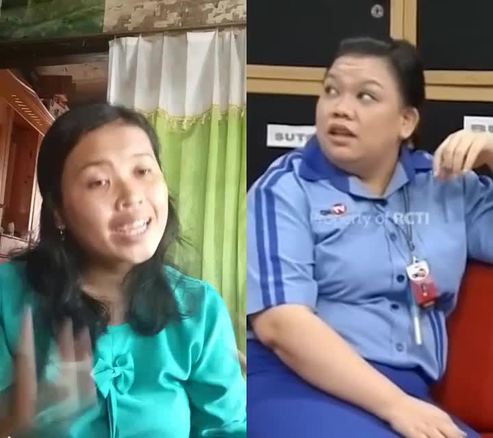 ditanya malah marah marah dasar Mpok odah