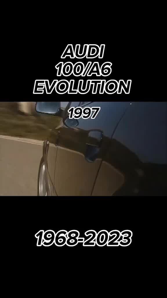audi A6 evolution