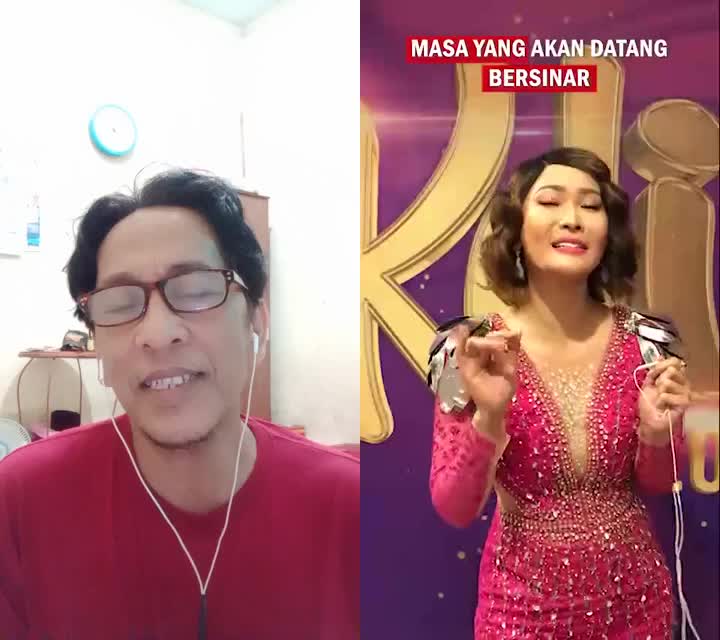 smg jadi bintang...Amiinn bersama bak inul