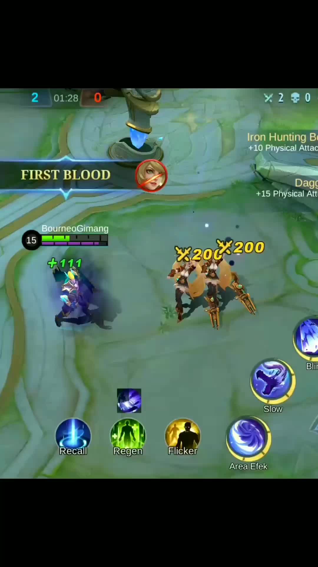 Skill Yu Zhong di Revamp, skrg ada stack dan bisa nambah Movement Speed, Physical Attack & Spell Vamp