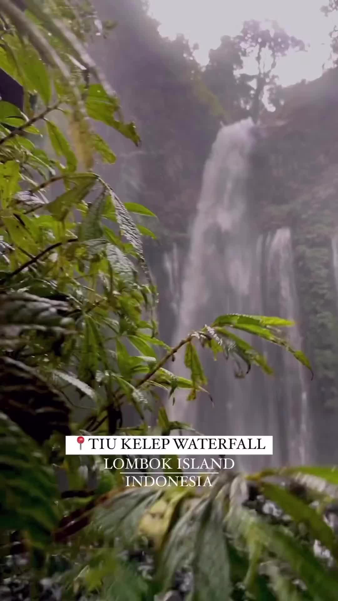 Long weekend paling asik traveling ke Air Terjun 😎 Salah satunya air terjun Tiu Kelep!