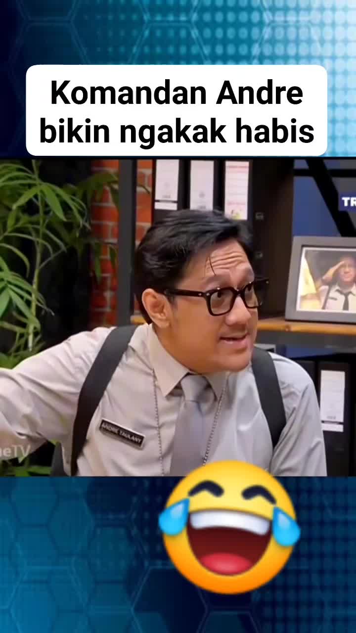 Komandan Andre bikin ngakak habis