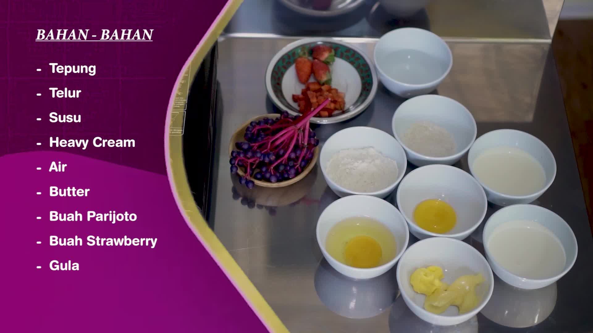 Eclairs with parijoto preserve ala Ayu. icip2 buah endemik di Kudus Jateng dalam balutan dessert #onlineauditiomci8 #audisionlinemci8