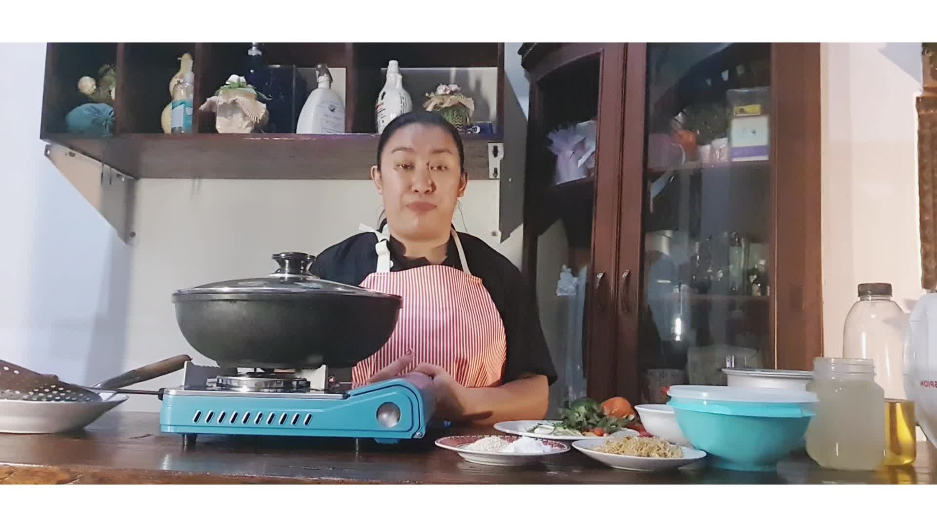 Nasi liwet cumi sambal matah #onlineauditionmci8