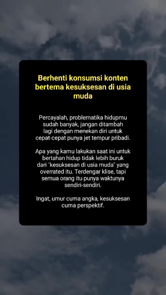 semua hanya soal mindset