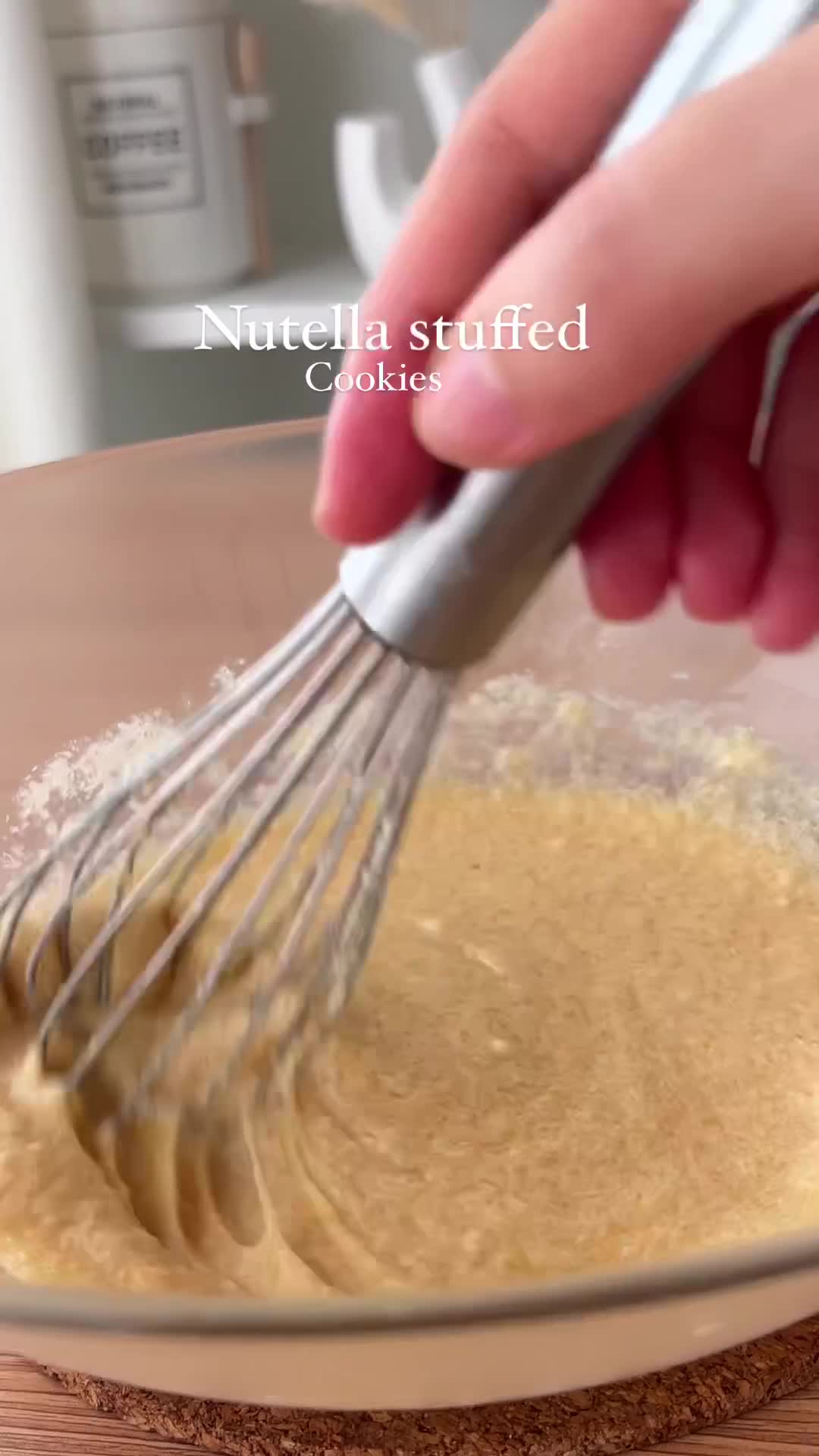 Nutella stuffed cookies recipe