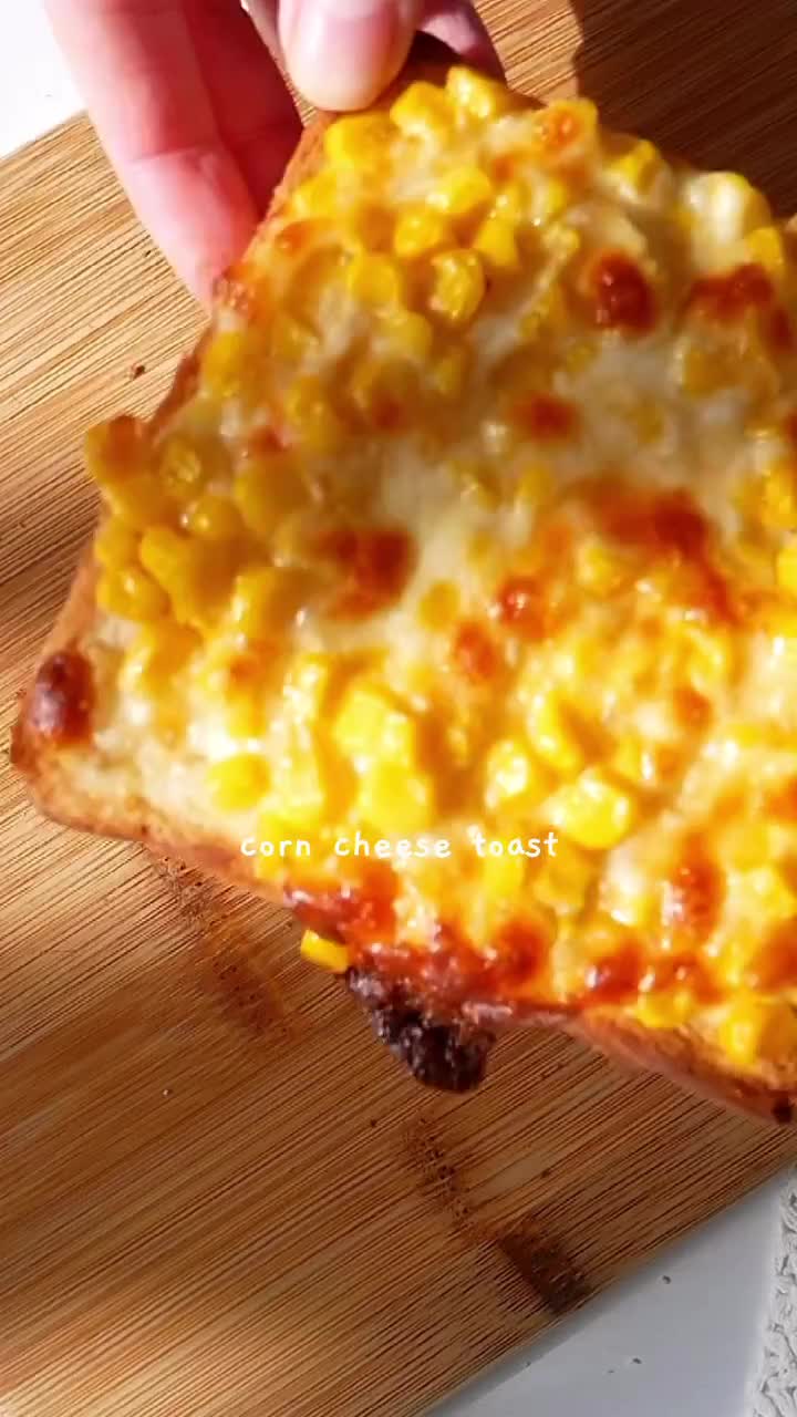 Resep corn cheese toast!