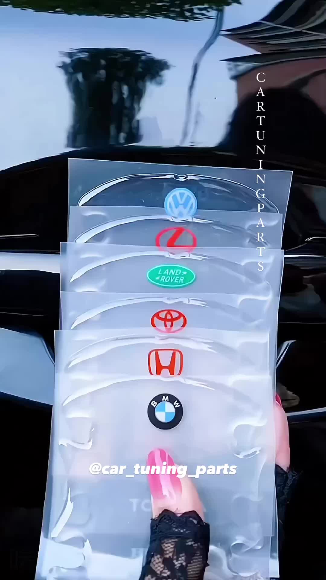 door logo sticker
