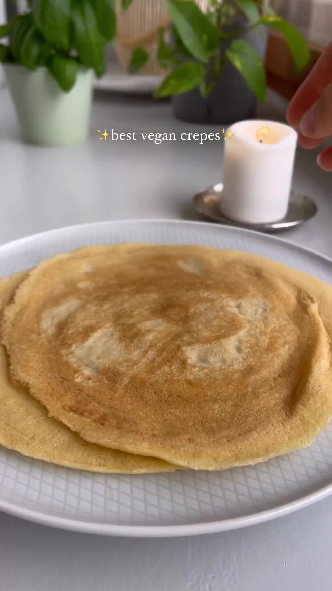 Vegan crepes❤️