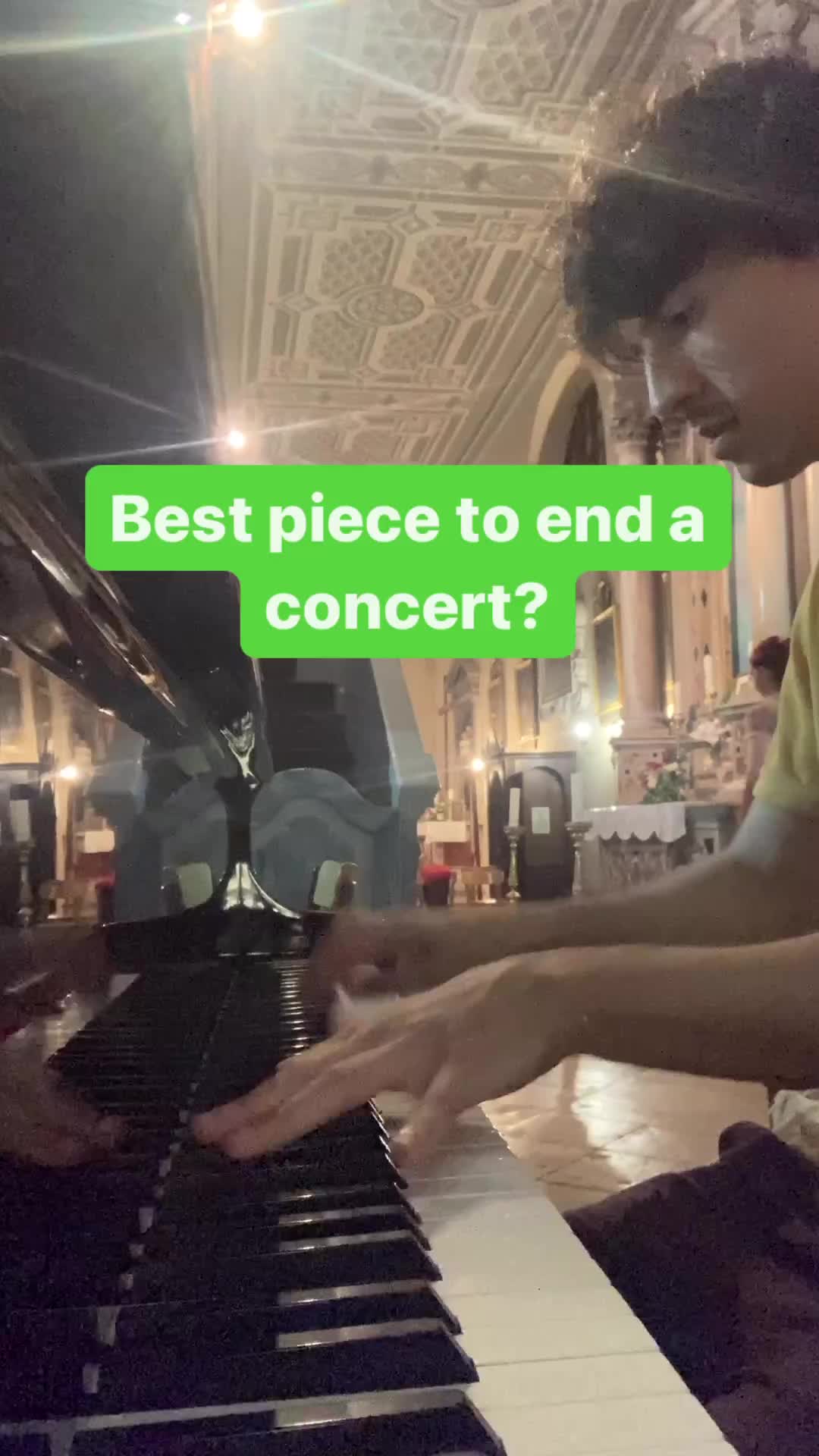 ending concert chord