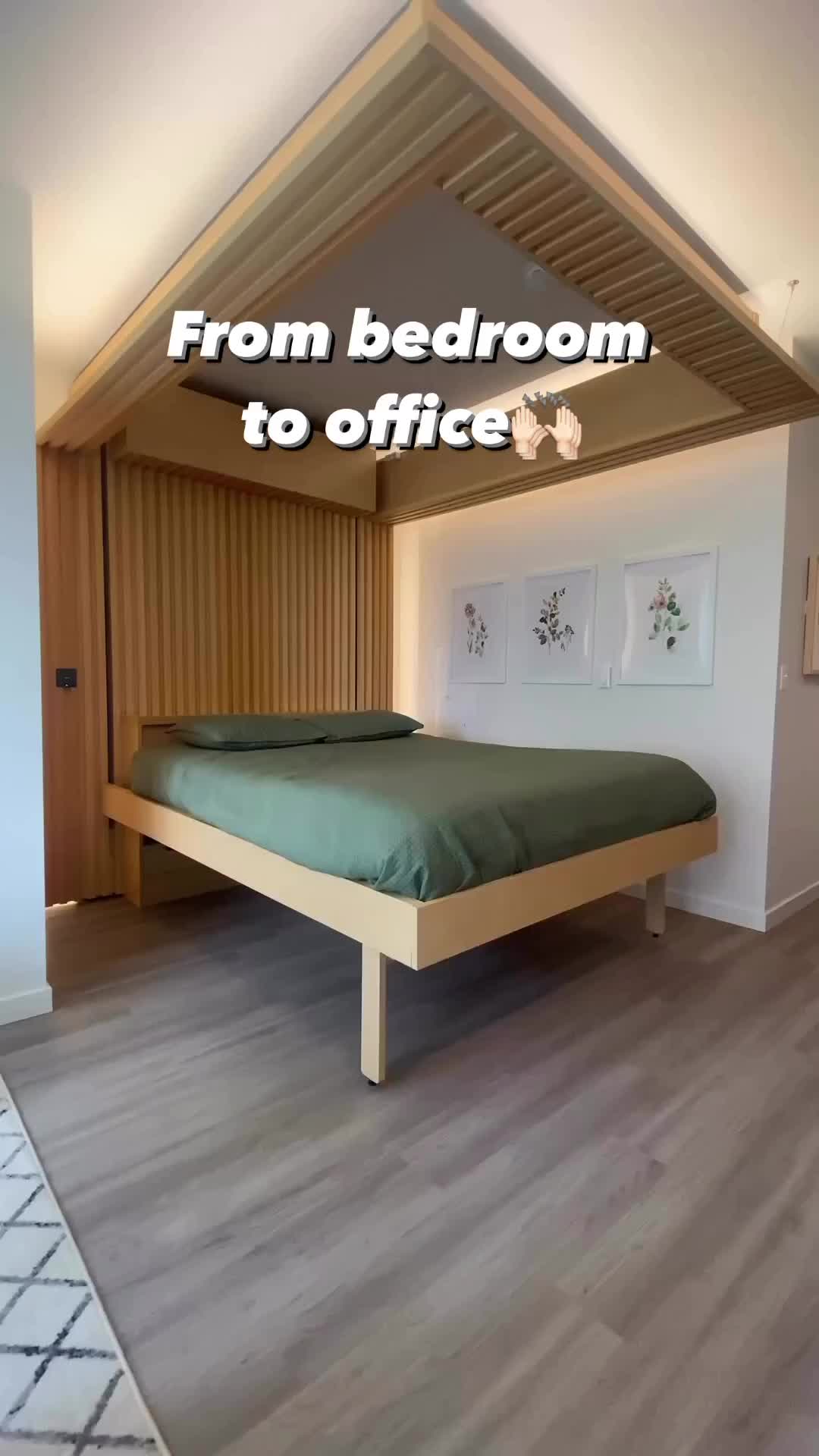 Dari kamar tidur jadi ruang kerja! keren nih idenya
