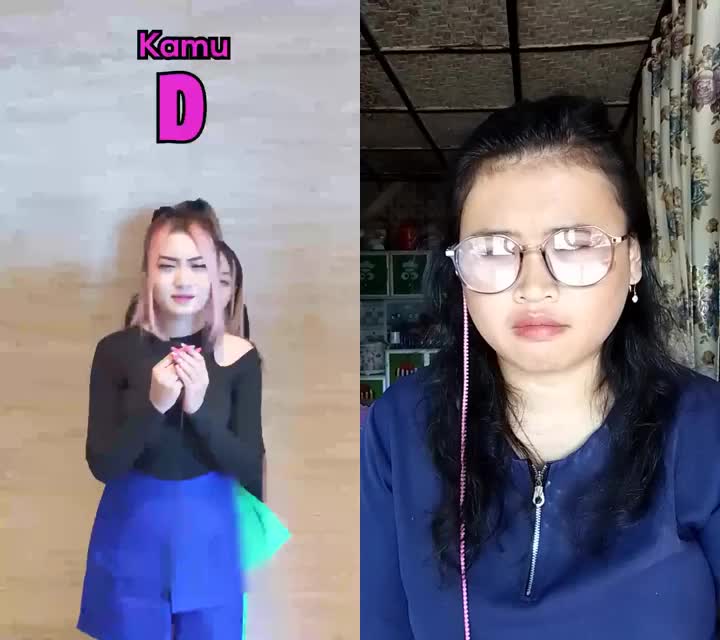 dasar cantik cantik pada jorok 🤣 dahsyat challenge alphabet with trio macan