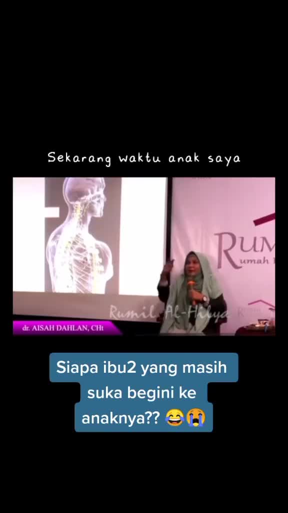 Kalo dibilang sakit, bakal jadi sakit anaknya